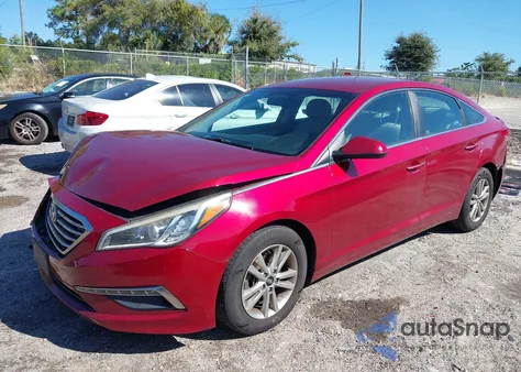 2015 Hyundai Sonata Se из США, поврежденный, VIN 5NPE24AF6FH070883